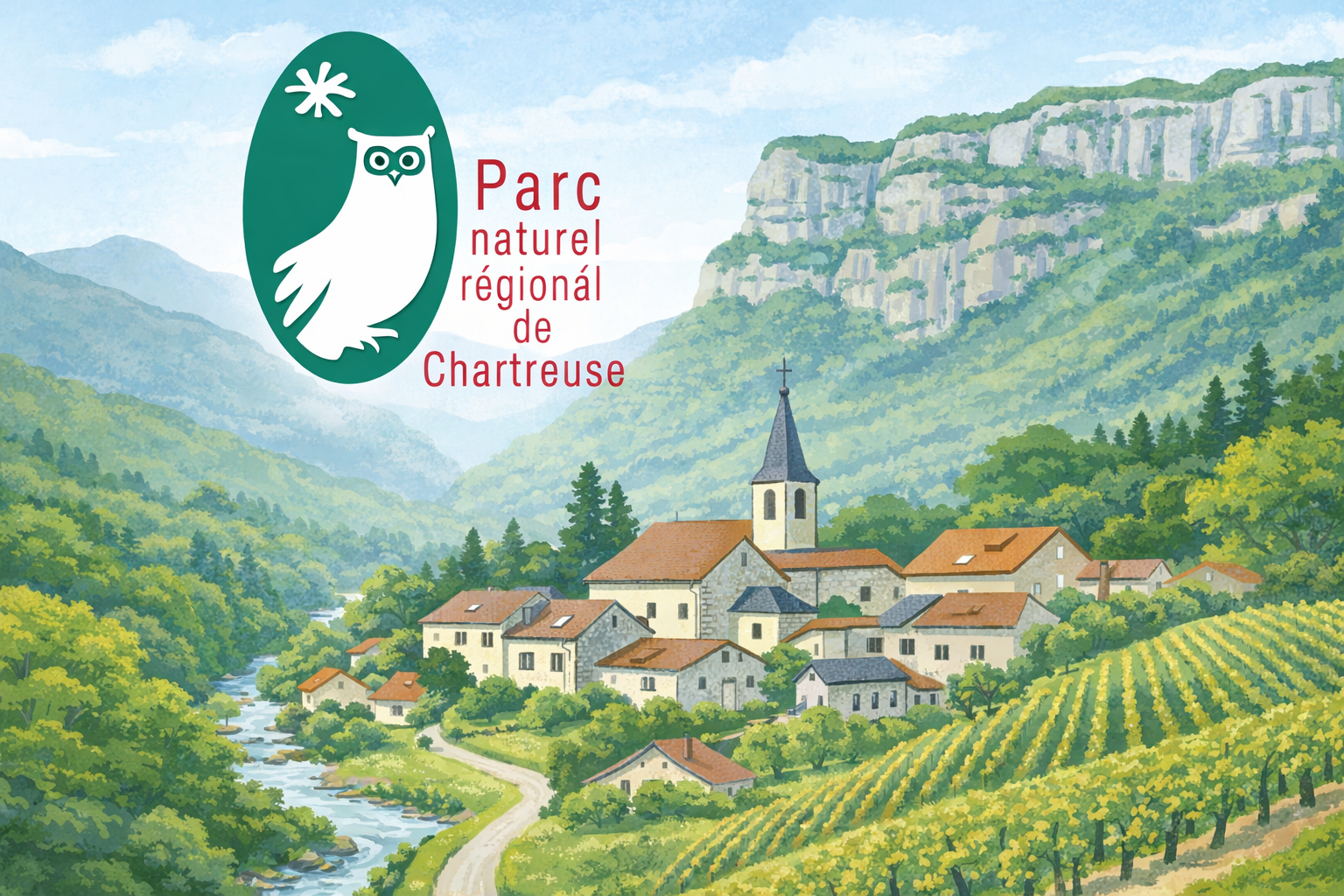 🌲Saint-Vincent-de-Mercuze & le Parc de Chartreuse.