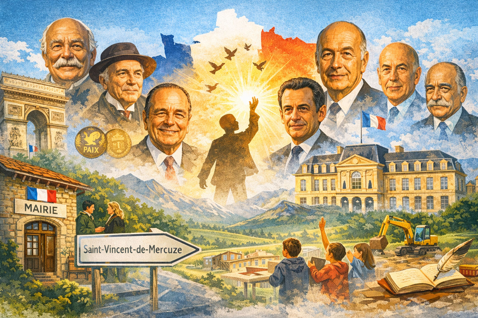 🌟 De la mairie à l’Histoire. Quand les villages et les villes fabriquent les grands destins de la République