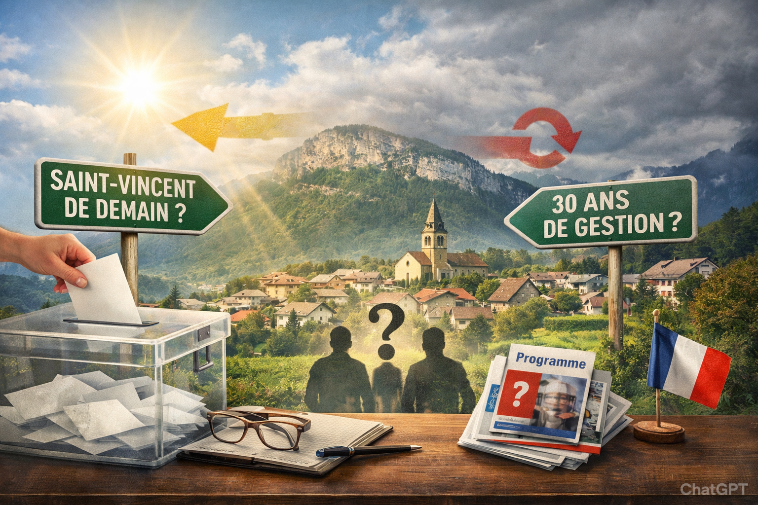 Fin du silence Radio 📡: Le maire sort de sa réserve avec la liste « Pour Saint-Vincent »