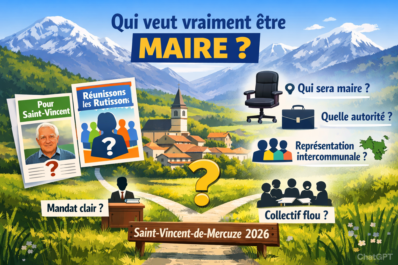 🗳️ Municipales 2026 : Qui veut vraiment être maire ?
