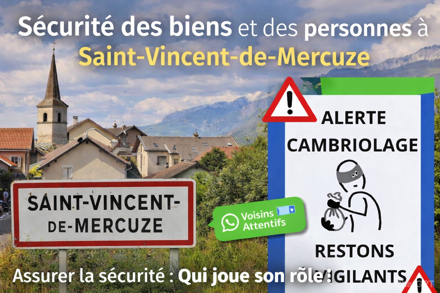 🔐Sécurité des biens et des personnes à SVM : Entre le mutisme de la Mairie et l’idéologie de l’opposition